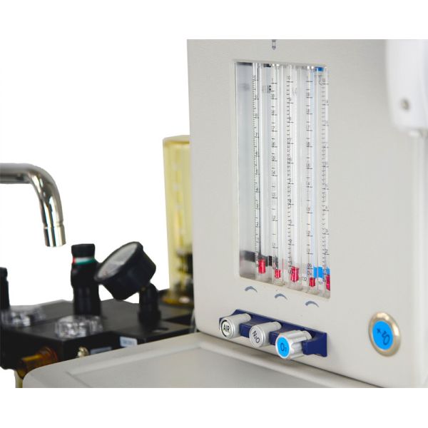 10.4 pulgadas Equipo quirúrgico Máquina de anestesia Estación de trabajo 2 Vaporizadores para niños adultos