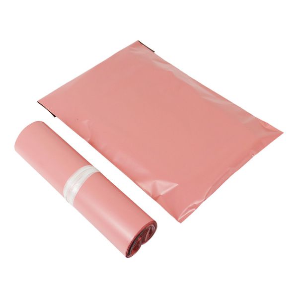 Противоположные розовые полипочтовые пакеты Розовые пакеты для доставки с самозапечатывающейся дверью