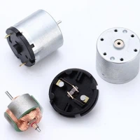 6V 12V 24V Carbon Brushed DC Electric Motor Low Noise Φ33mm RK-520TB For Electric Valve