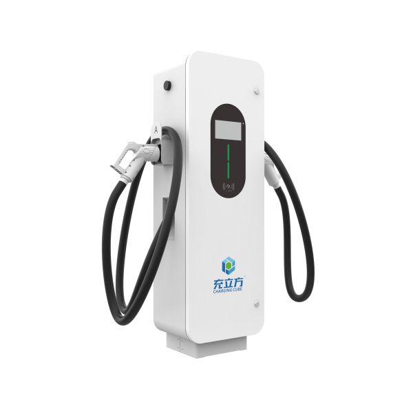 Nouvelle pile de recharge blanche 480KW flexible et partagée à double pistolet à recharge rapide et lente pile de recharge de véhicule électrique