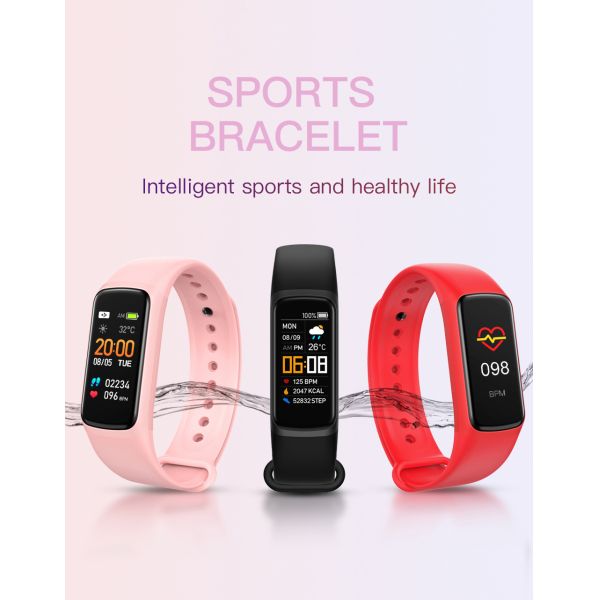 Дозор кардиомонитора кровяного давления отслежывателя фитнеса деятельности при 0,96 дюймов