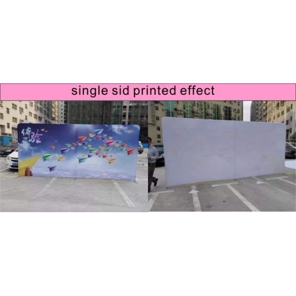 Stretch Trade Show Tension Fabric Displays with Dye Sublimation Printing