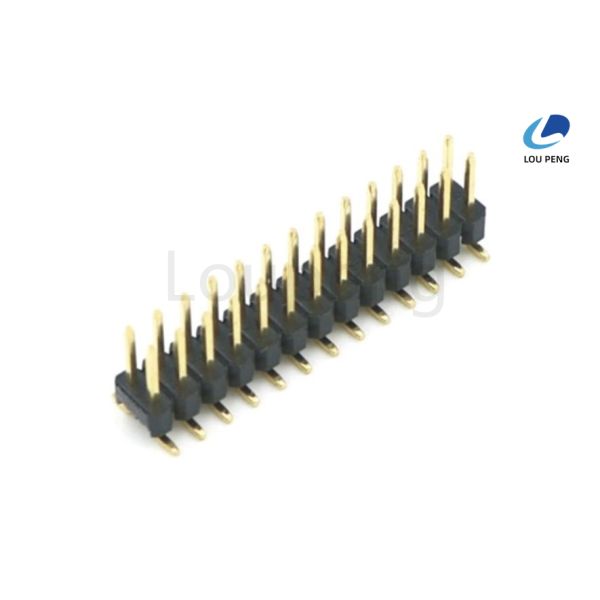 2 To 40 Pins Pin Header Connector Offering 260C Processing Temperature for 10 Seconds and 1000M Ohms Min Insulation Resistance Providing Stable Circuit Connections