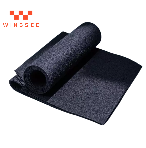 Pre-oxidized PAN Felt WS-PF900 900g/m² 7.5mm 450°C Heavy-Duty Welding Blanket Roll Thermal Insulation Nonwoven Material
