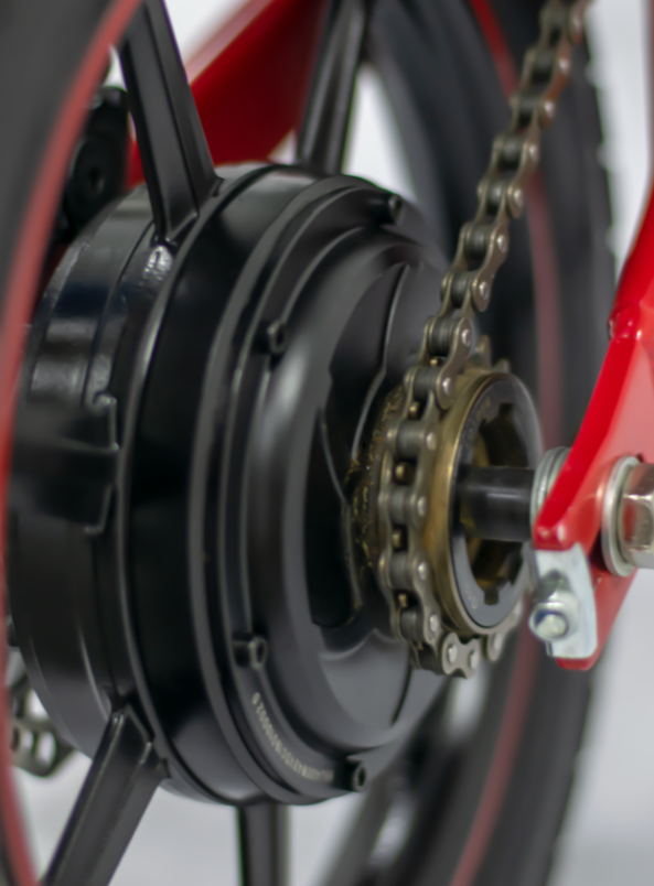 Tourism Electric City Folding Bike 12 Inch Aluminum Alloy Frame IP54 Waterproof