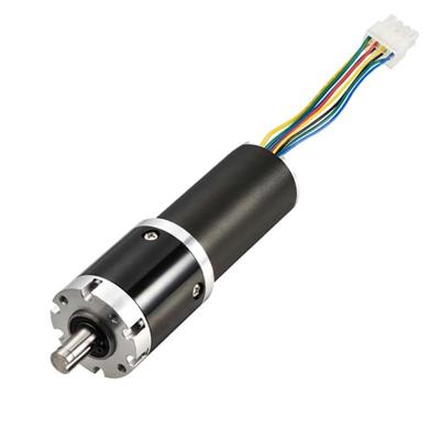 Custom 27mm Brushless DC Gear Motor 2500mNm 3622RPM ​BLDC Gear Motor 48v