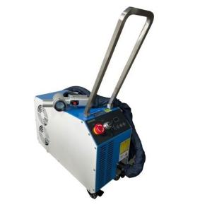 Machine de nettoyage à pulsation laser à refroidissement par air, machine à éliminer la rouille au laser à fibres 500W