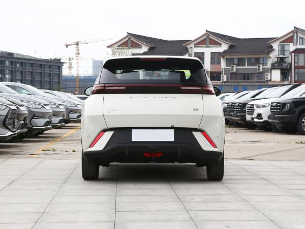 Versão Gratuita BYD Carro Elétrico Completo Sol Quente Branco 55KW Carro Elétrico Pura