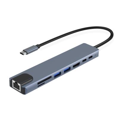 Transferência de dados rápida Leitor de cartão de memória de alumínio Hub rápido / Hub de cartão de memória com estilo encantador