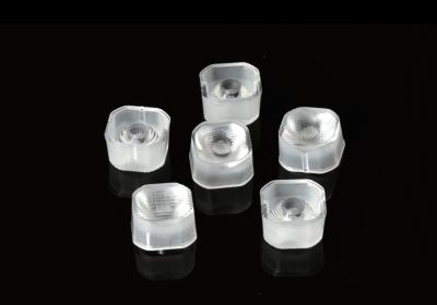 PC LED Lens For Wall Washer Light With 3030 3535 LED Chips And Phi 16*16mm Size