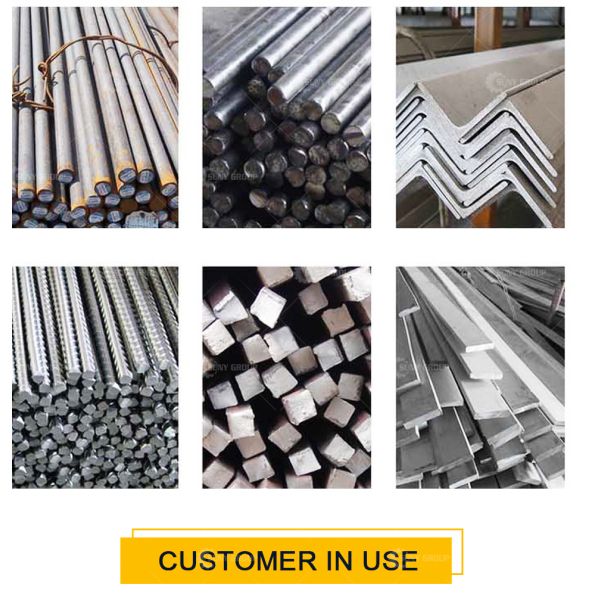 Автоматическая 25 мм ребер нержавеющая сталь Стержень Стержень изгиба режущей машины видеопроверка