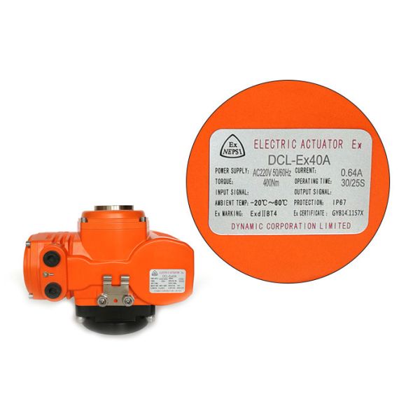 CSA 90 Degree Turn ExdIICT4 150Nm Explosion Proof Actuator