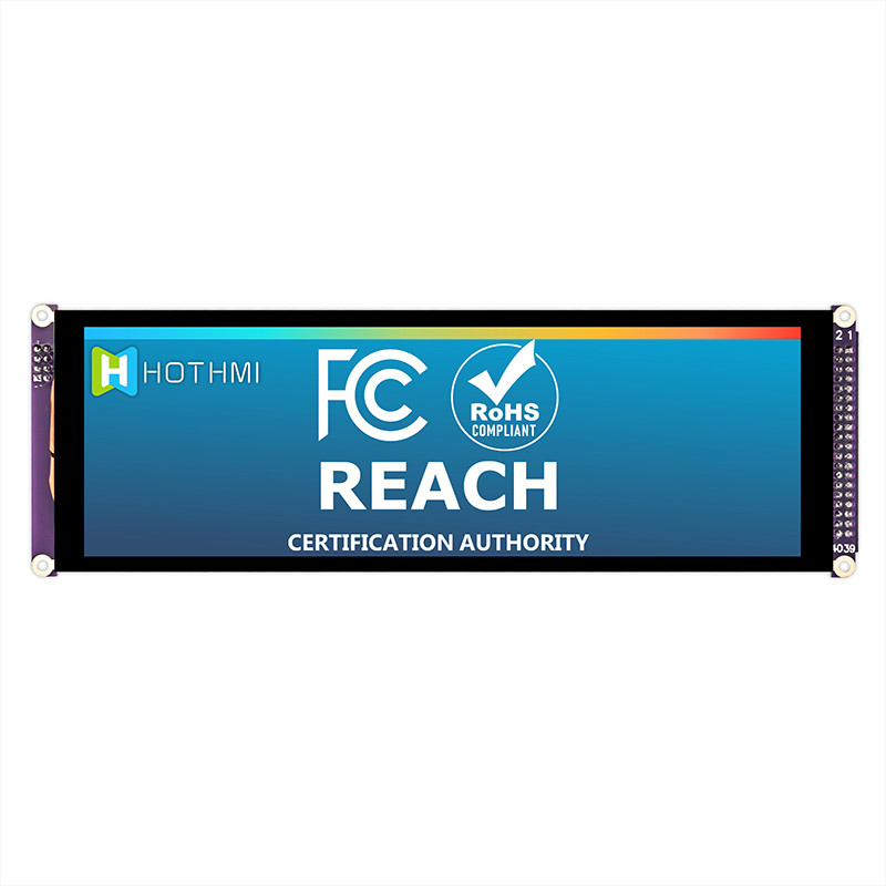 7,84 дисплей 1280x400 MCU IPS TFT LCD касания стиля Адвокатуры дюйма емкостный для монитора автомобиля