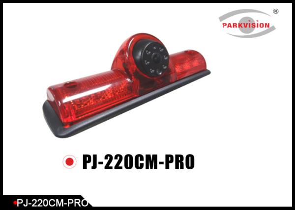 Black 150 Degree Brake Light Backup Camera ,  700 TVL Car Rear Parking Camera 