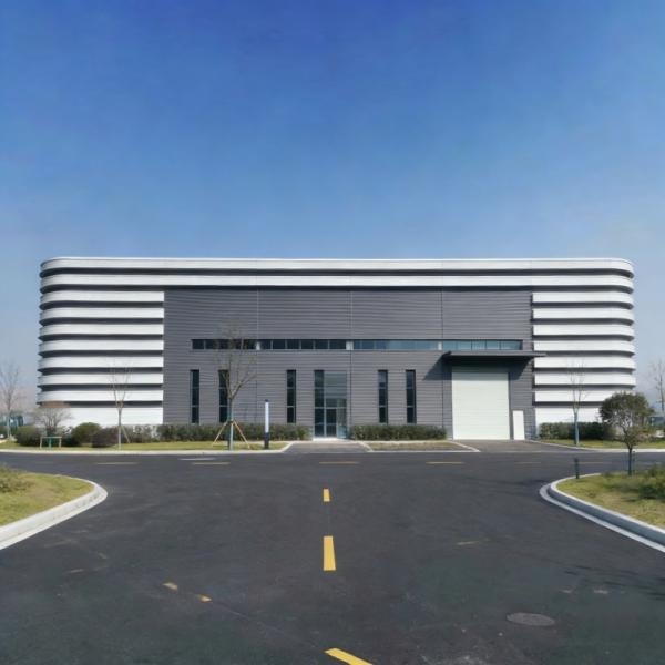 Prefab Multi-level Steel Frame Building Custom Size for Office & Workshop Integration