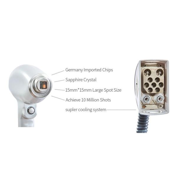 Medical FDA Approved Laser Hair Removal Machines Portable For Full Body