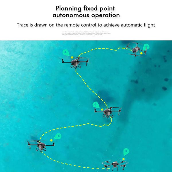 NV16 Drone agrícola Drone de pulverização de culturas Pode conter 16L