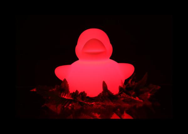 Waterproof Led Glow In The Dark Ducks 16 Kinds Color Changed For Party Decoration