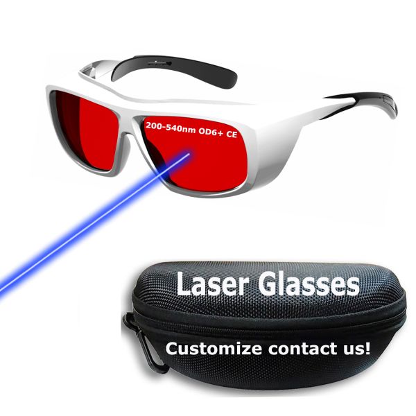 LASER PROTECT GLASSES safety glasses laser protection glasses laser protect glasses laser glasses 266nm 488nm 532nm 200-540nm Laser  laser protection lenses laserprotective sheet laser protection