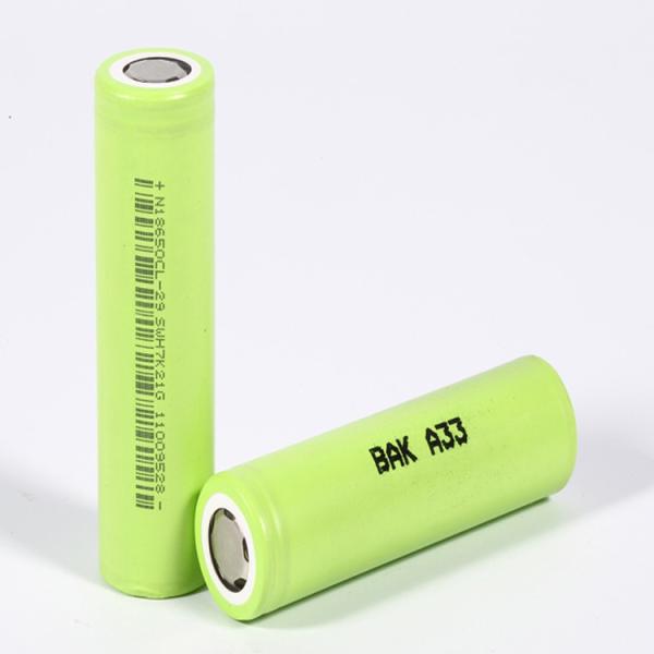 18650 Capacity 2900Mah 3.7V Bak Cylindrica Li-Ion Rechargeable Battery