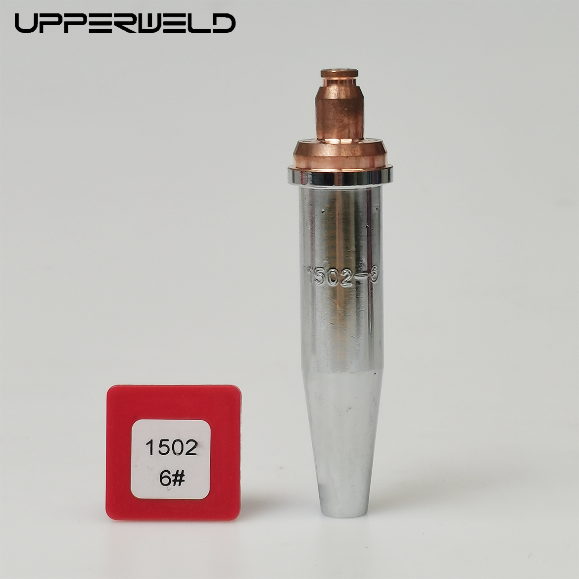 6 Gas de corte de la boquilla de tamaño de acetileno de propano de corte de la punta de oxígeno para la industria de corte