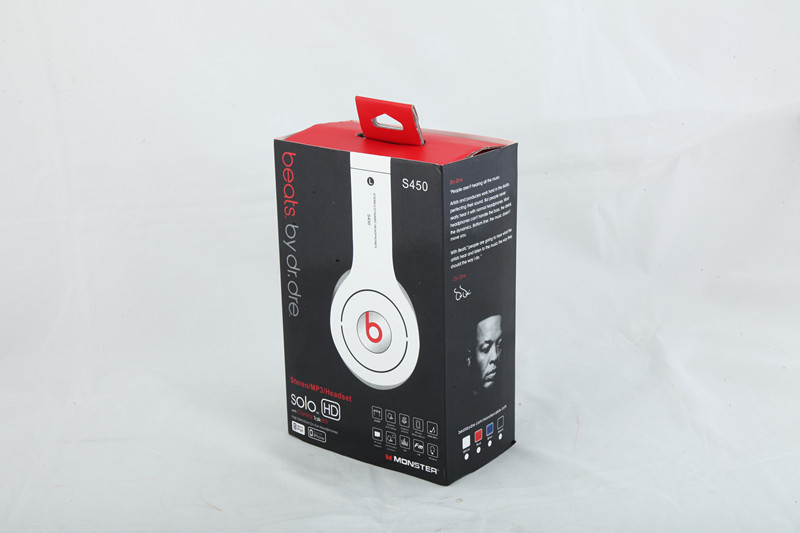 Dr.Dre Solo HD Headphones Mobile Phone Accessory , Black S450 Headset