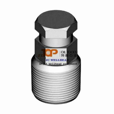 API 6A Wellhead Fittings Forging Valve Removal Plug 2 1/16 X 10K