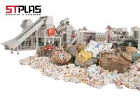 Plástico das garrafas do champô que recicla a planta de lavagem/removedor plástico da etiqueta