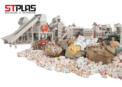 Plástico das garrafas do champô que recicla a planta de lavagem/removedor plástico da etiqueta