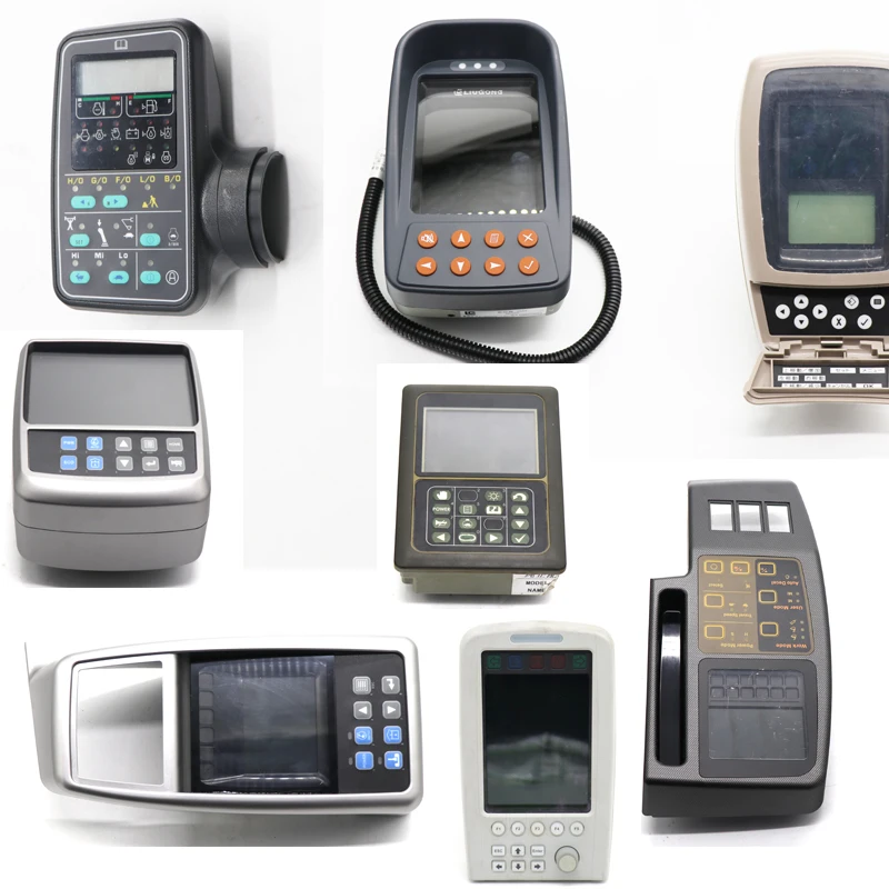 DX330LC Excavator Monitor Display Panel For Doosan Excavator Spare Parts