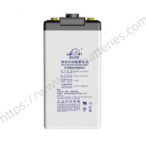 Leoch DJ400 Valve Regulated Sealed Lead Acid Battery 2V 400Ah VRLA UPS Batteries