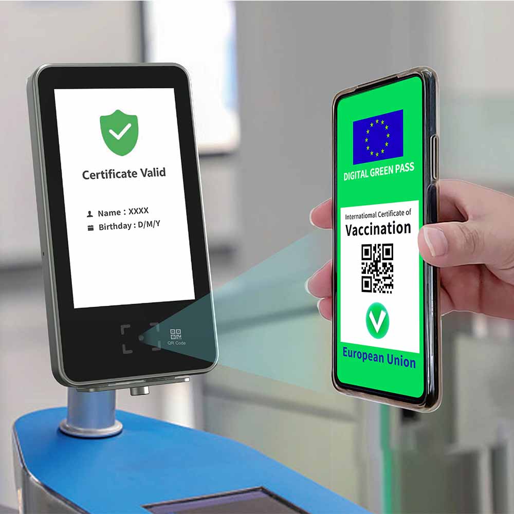 Блок развертки штрихкода читателя штрихкода Qr дисплея 5 дюймов для записи комнаты