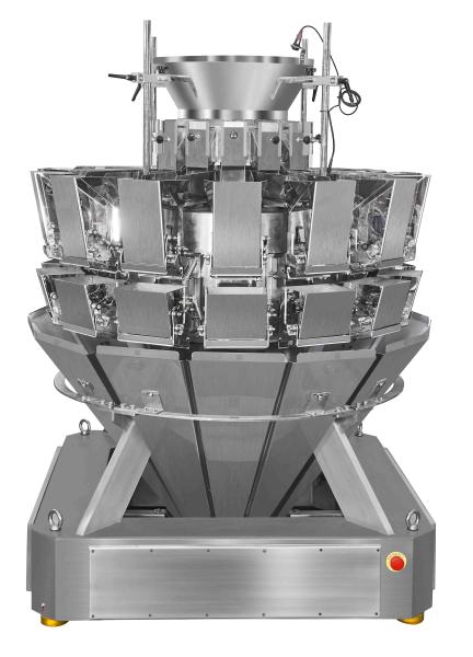 FDA 10 Head Multihead Weighing Machines For Granule Snack Food