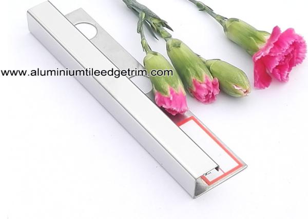 Popular Type 10mm Stainless Steel Bullnose Corner Tile Trim With Square Edge