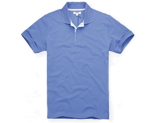 Classic 100% Bamboo Yarn POLO T Shirts Anti - Pilling / Anti - Wrinkle Material