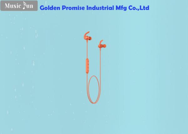 OEM ODM Sport Bluetooth Earphones With Magnetic Control 120mA Battery