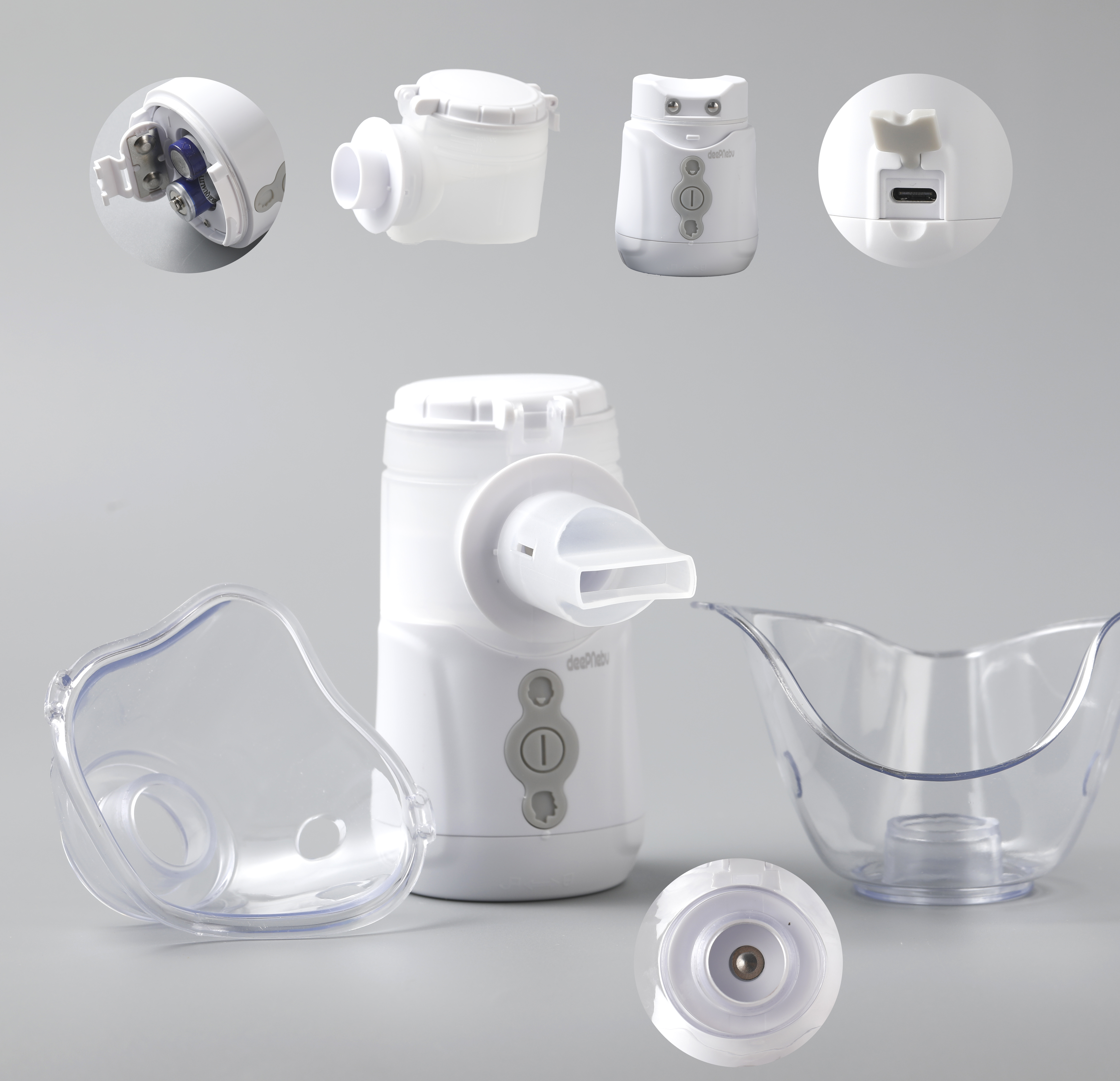 1.5 - астма машины вдыхания младенца обработки Nebulizer 3.2μM дыхательная