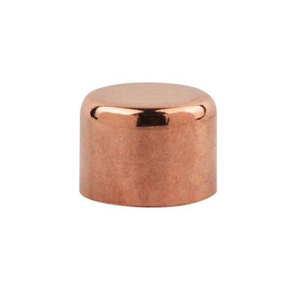 Cupro Nickel 90/10 Cap Pipe Fitting Leak-Proof Solder End Corrosion Resistant Marine Grade