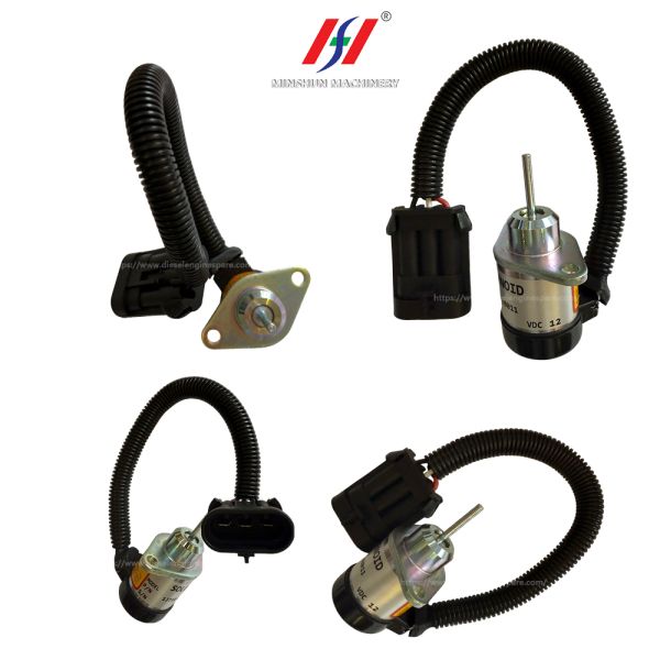 1J710-60011 12V Fuel Shut Off Solenoid For Kubota Engine | Diesel Stop Solenoid