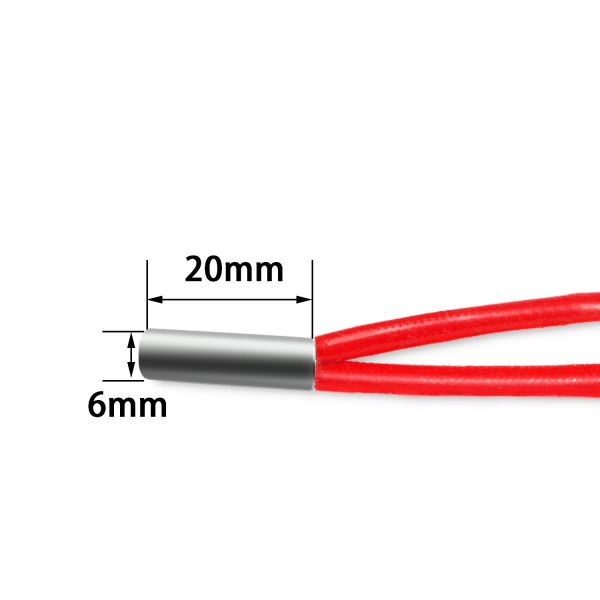 12V 24V 30W 40W 3D Printer Accessories 6mm Electric Heating Tube
