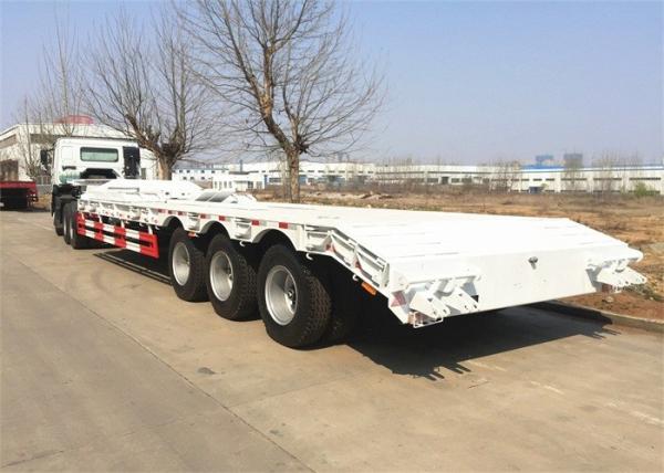 Heavy Equipment 60 Ton 12.00R22.5 Low Bed Semi Trailer