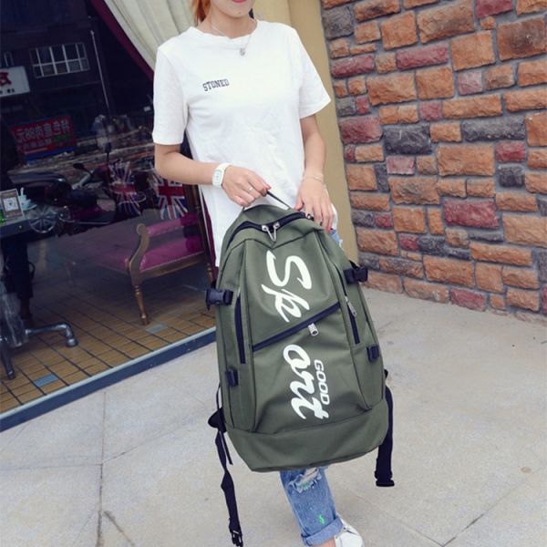 Factory direct new large-capacity backpack middle school student bag leisure outdoor travel backpack