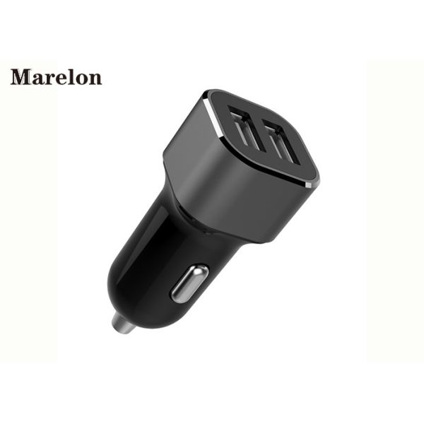 Fast Charging Bluetooth USB Charger / Dual Usb Port With Retractable Cable