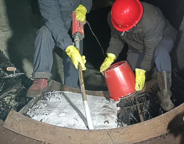 High Alumina Refractory Castable Materials Abrasion Resistant For Rotary Kiln Lining