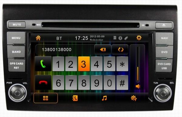Car CD Players for Fiat Bravo 2007-2012 with car radio TV OCB-7011
