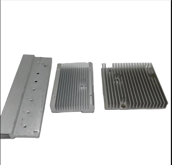 Anodized Polishing Water Cooled Aluminum Heatsink Extrusion Zinc Plated