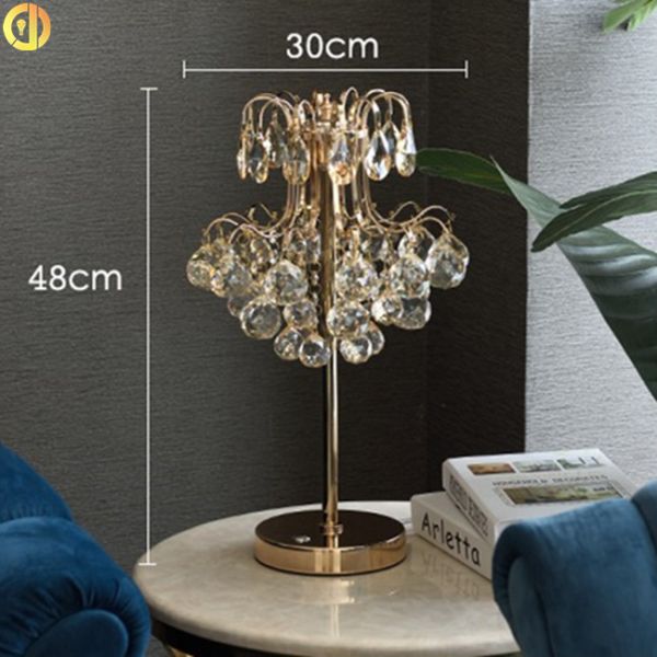 Изготовленная на заказ современная железная комната прожития настольной лампы 7W ухода за больным внутренняя