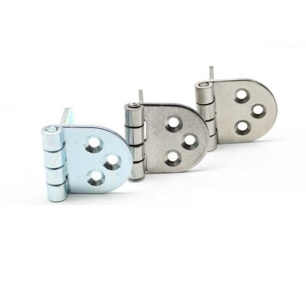 ISO Stainless Steel Electrical Cabinet Hinges Blue Galvanized Heavy Duty
