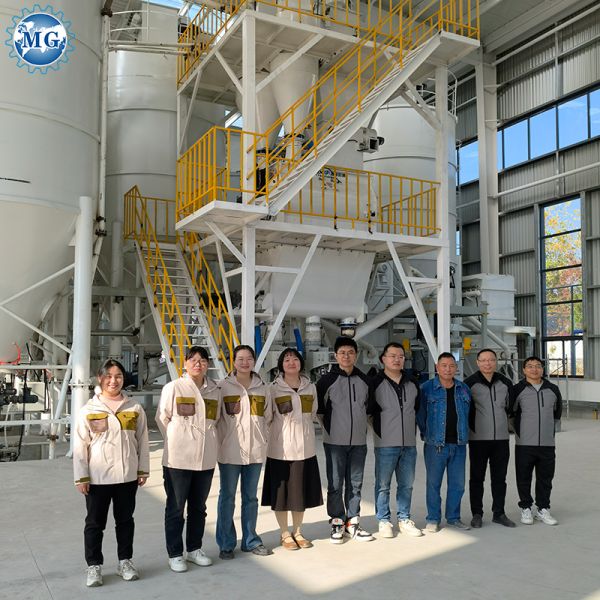 Full Automatic Dry Mortar Plant Mixer Cement Tile Glue Mixing Machine