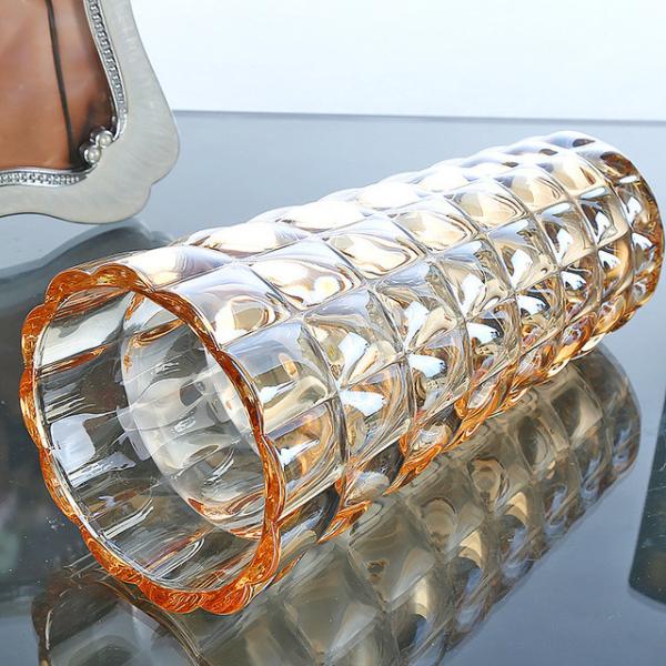 Colorful Crystal Vase Home Decoration Vase  Flower Contatiner